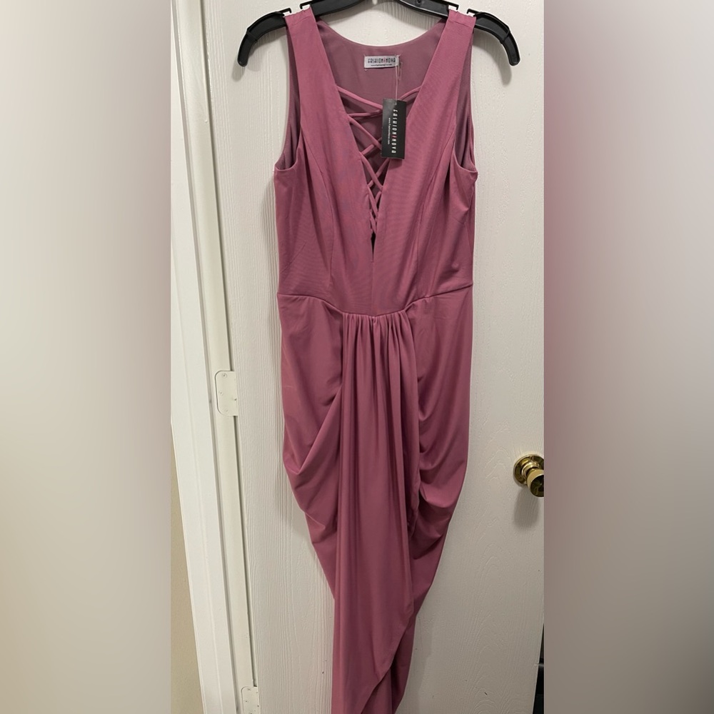 Tell it like it is Dress, dusty rose